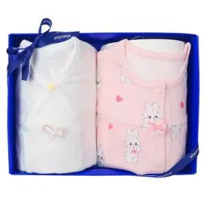 [갤러리아] (압소바출산,태교,배냇저고리세트)첼시배냇저고리+투비내의세트(A1A-10112SET)