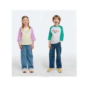 [갤러리아] 베네통키즈 레터링 데님 팬츠 QADP01611