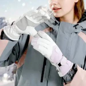 스키장갑 방한 패딩 방수 보드 스마트터치 싸이즈