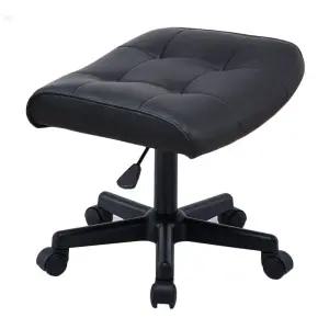 사무실 바퀴형 풋레스트 회전의자 발받침대 다용도 보조스툴 발받침