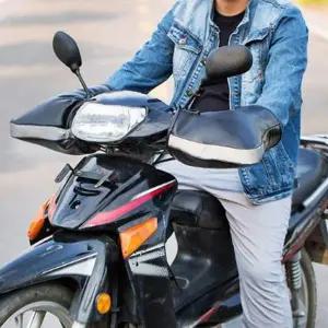 오토바이 핸들토시 겨울 라이더 글러브 방한