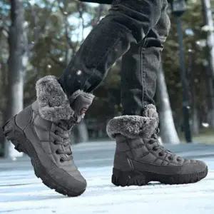 남성 방한화 겨울 부츠 오토바이 라이딩 패딩