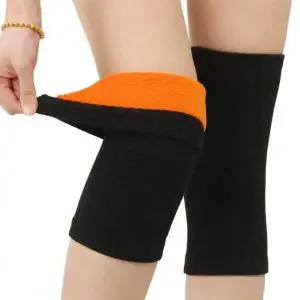 겨울 방한 남성 무릎 보호대 기모 덮개