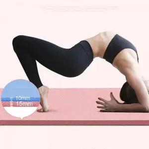 매트 두꺼운 스트레칭 요가 15mm