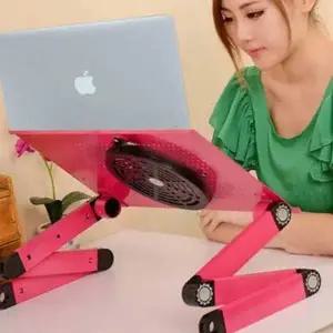 각도 조절 접이식 미니 노트북 간이 책상 보조 테이블_24502537