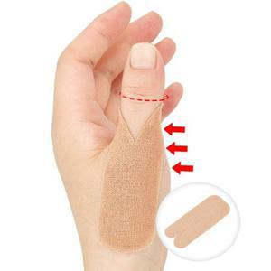 [2개구성] 남녀공용 손가락패치 핑거방수밴드 10매입 손가락염좌 밴딩테이프 염좌방지 EWFA9024