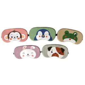 동물모양 팩겸용 눈 피로 수면안대 x3개 여행용안대