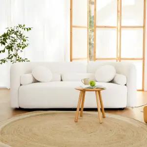 베스트리빙 몽블 양털 부클레 패브릭 안락 3인용 소파/쇼파