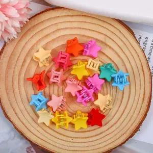 악세사리 인기 화이트플라워 뒤꽂이 U핀 여성