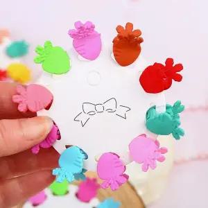 헤어 여성 어피 고정핀 올림머리 6cm 예쁜