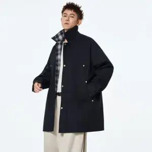 하프 남성 봄가을 자켓 문직 트렌치 코트 점퍼 크루소 차이나 MF3