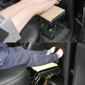 자동차 발받침대 접이식 발판 발 차량용 각도조절 4단 다리 지지대