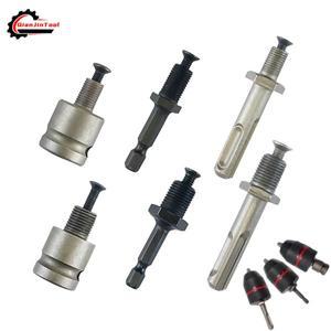 드릴 척 퀵 체인지 어댑터 12-20UNF 38-24UNF 나사 임팩트 렌치 변환 SDS-Plus 육각 소켓 사각형 암