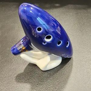 도자기 오카리나 받침대 파우치 세트 세라믹 동호회 연습용 기념품 어린이선물 악기 도기