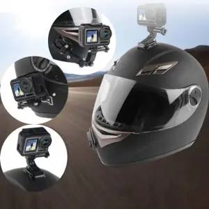 라이딩의 순간을 담다 헬멧용 액션캠 홀더고정집게 마운트 액션 소품