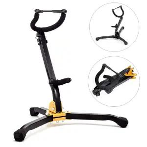 색소폰스탠드 거치대 홀더 보관 접이식 받침대악기 케이스 관현악기 섹소폰 장식 관소품부품 알토 테너