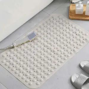 화장실 고무 욕실매트 46x77cm 타일흡착 밀키베이지 46x77cm 타일흡착 욕실매트 고무 화장실 밀키베이지