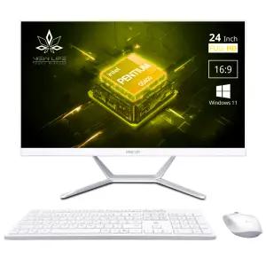 뷰라이프 일체형PC 24형 Intel G5400 정품 Win11 Pro 무선키보드마우스 포함