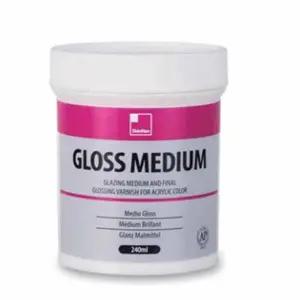 신한 아크릴 보조제 그로스 메디움 240ml혼합제 젤움 용젤 물감 아크릭 미술 물감제