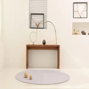 허밍 카페트 원형 소형 150cm러그 거실 인테리어매 디자인 침실 거실펫 식탁