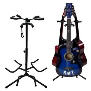 3단 기타 받침대 스탠드 거치대 통기타 걸이 통거치대 일렉 통대 용품 통스텐 스텐 통스탠 악기