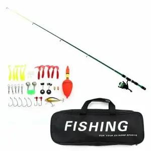 루어 낚싯대세트 대물 바늘가위 릴