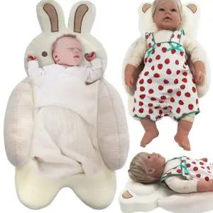 헬프그린 아기베개 신생아 셀프분유쿠션 수유시트 역류방지 뒤집기방지 안정감 코튼