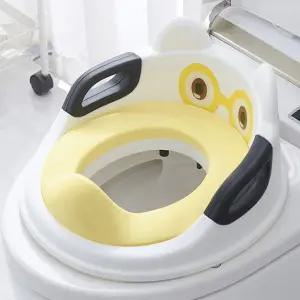 헬프그린 유아 변기커버 PU쿠션시트 핸들손잡이 육아 팔걸이 배변훈련 올인원 휴대용변기