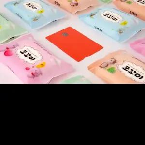 쪼꼬미 휴대용 미니 물티슈 180팩 평량55g