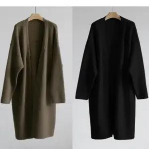 best 여성 루즈핏 롱 니트 가디건 봄 가을 간절기 아우터