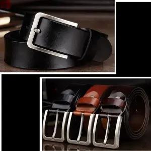 이시아르 캐주얼 청바지 핀버클 가죽 벨트 (KYR-WFG2LVD)