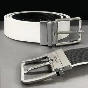 턴트 천연소가죽 리버시블 양면벨트1개 버클회전 (KYR-WFG5L3Q)