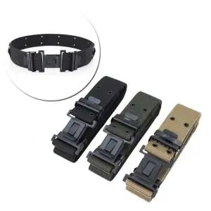 N4065 군인 부대 탄티 전술 아웃도어 벨트 블랙 (KYR-WD16E55)