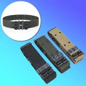 N4063 군인 부대 탄티 전술 S메탈 벨트 카키 (KYR-WD16E53)