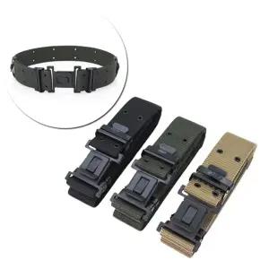 N4066 군인 부대 탄티 전술 아웃도어 벨트 카키 (KYR-WD16E56)