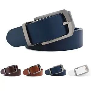 69_15 통가죽 고급 남성용 버클벨트 캐주얼 정장 학생 (KYR-W5B7BDD)