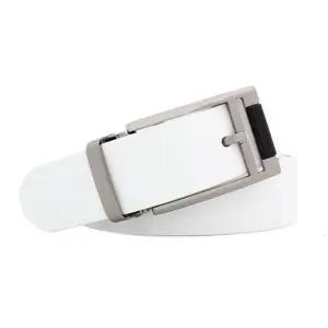 남자 가죽 벨트 A4 20대 30대 통가죽 허리띠 -화이트 (KYR-W5EFA23)