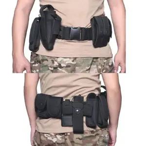 전술 허리벨트 안전요원 보안요원 경비벨트 다중포켓 (KYR-WFJIUPC)
