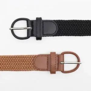 데일리 핀버클 꽈배기 벨트 2p세트 청바지 여성허리띠 (KYR-WFILJY3)