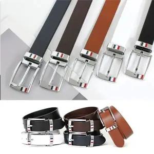 69_10 통가죽 남성 슬림벨트 캐주얼 정장 학생 기념일 (KYR-W5B7BE3)