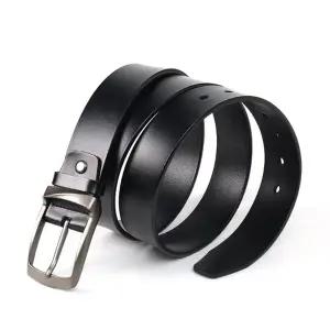 워크맨 핀버클 소가죽 벨트 K2 블랙 가죽 남성허리띠 (KYR-WC276AD)