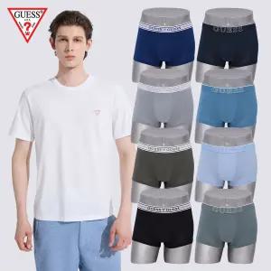 [신세계단독] 게스(GUESS) 에어로쿨 메쉬 드로즈 8종+ 티셔츠1종 패키지