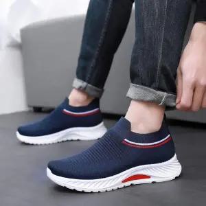 남성 OZM915F2 니트 슬립온 발편한 운동화 가벼운 런닝화 3컬러