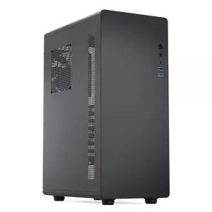 앱코 컴퓨터케이스 사무용 PC 공기 쿨링 발열관리 블랙