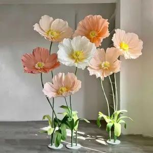 자이언트플라워 페이퍼 스튜디오 꽃 소품 종이 대형