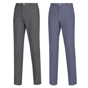 [파파브로]남성 중년 사방스판 잔패턴 골프팬츠 FW PTAG 54_P417494657