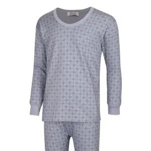 [파파브로]남성 고급 패턴 순면 내의 세트 HW UW Q003_P417498205