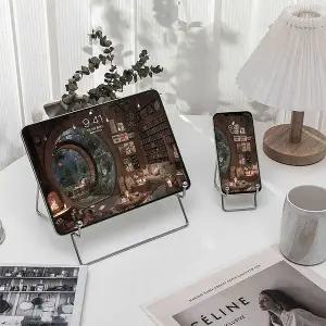 휴대폰거치대 태블릿거치대 접이식 받침대 책상 스탠드