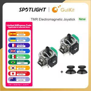 PS4 PS5PS5 엣지 게임패드 스위치 프로 엑스박스 시리즈 컨트롤러용 스틱 캡이  구리킷 TMR 조이스틱 게임