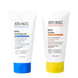 아토오겔 아기 수딩젤 1개 영유아 크림 1개